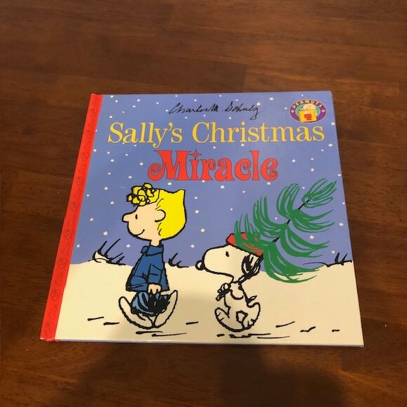 Sally’s Christmas Miracle Peanuts Hardcover Vintage Book - Picture 4 of 13